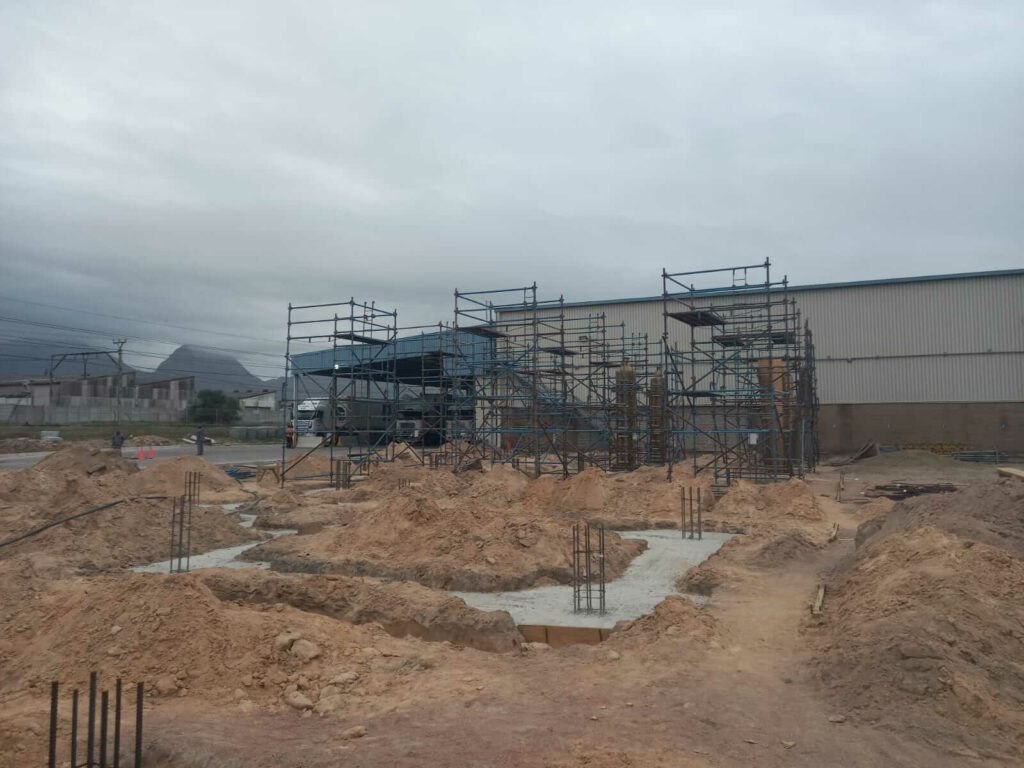 Cold Harvest SA fruit traders blueberry processing plant industrial project 1
