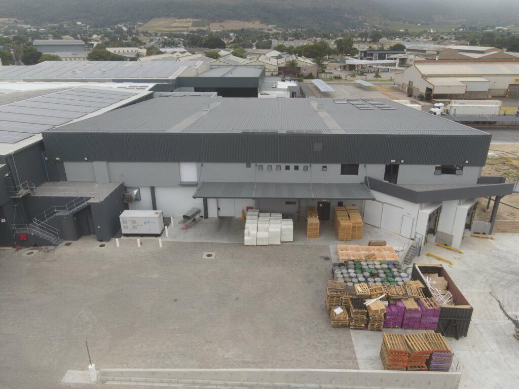 Cold Harvest SA fruit traders blueberry processing plant industrial project 18